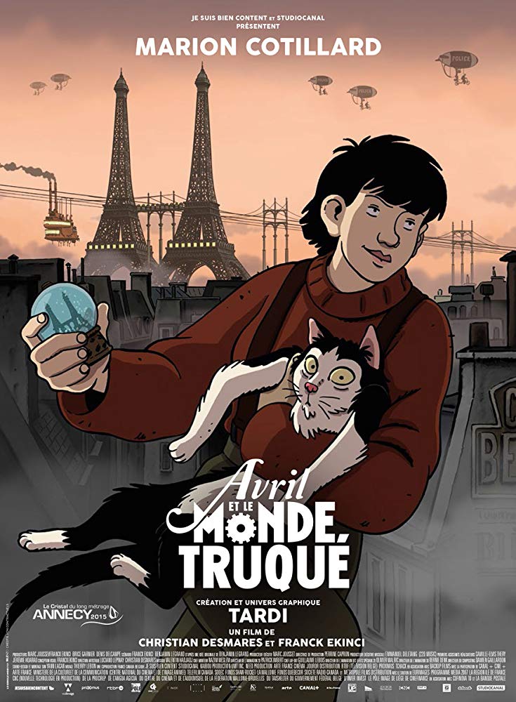 Avril et le monde truqué Aka April and the Extraordinary World (2015)